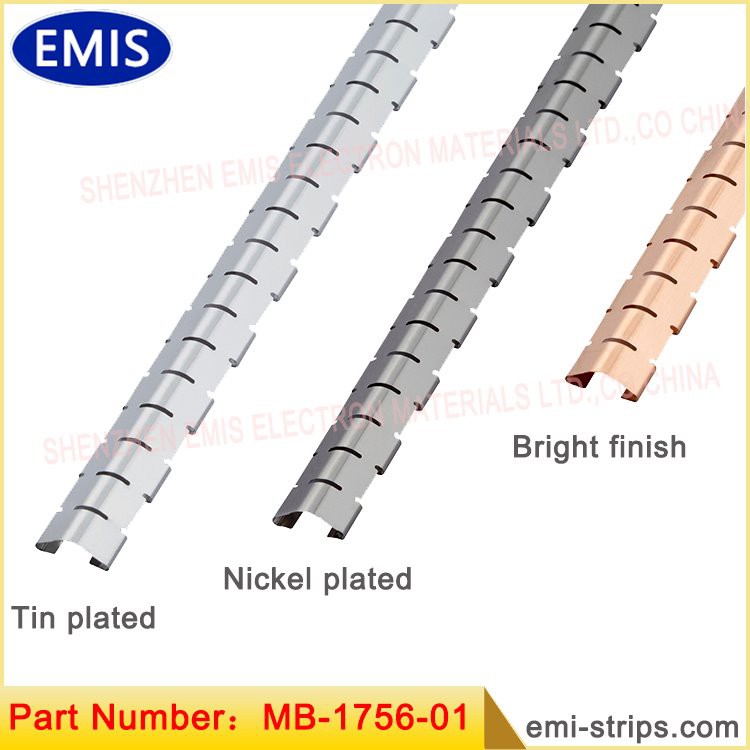 डबल स्लॉट BeCu फिंगर स्टॉक